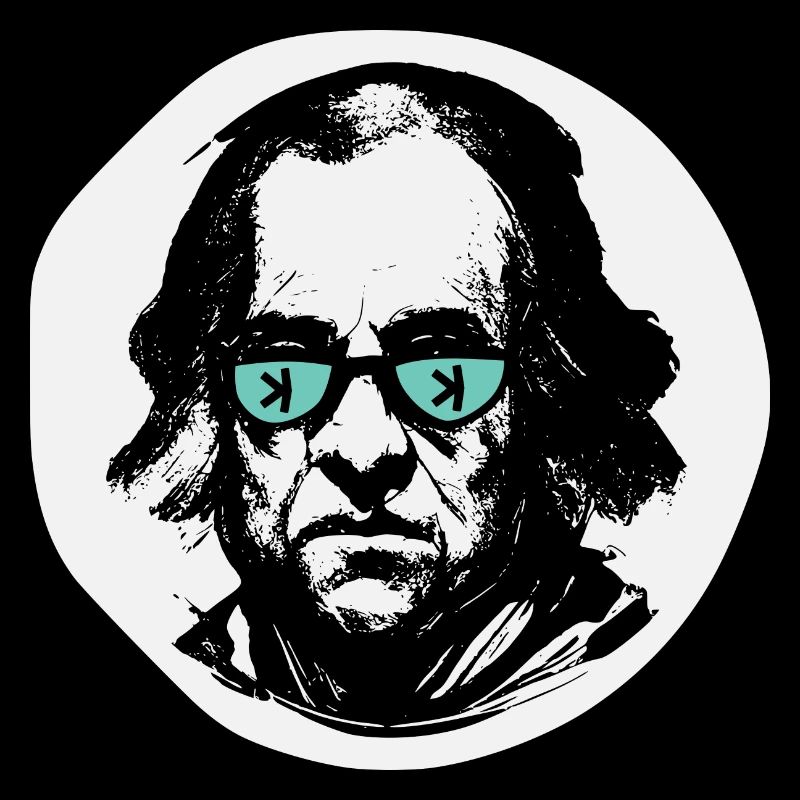 KAS Kaspa Glasses Benjamin Franklin Crypto