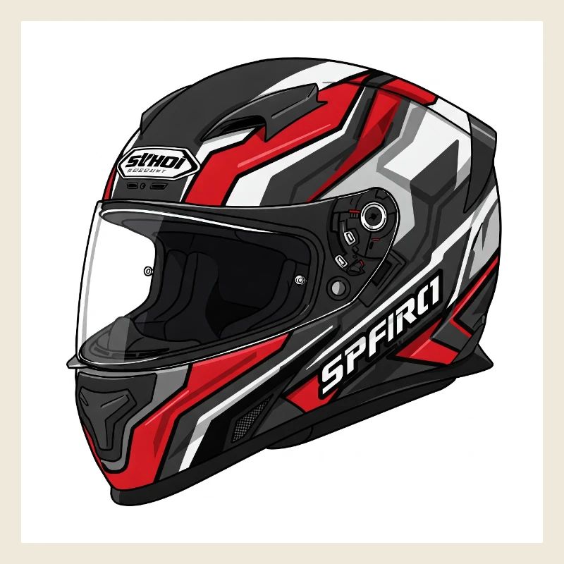 Casques pour pilotes de course : aérodynamisme et design
