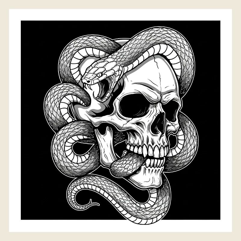Skull & Snake - La danse de la mort et de la vie