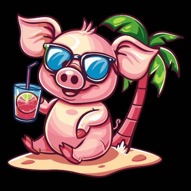Palmier d’été de l’île aux cochons