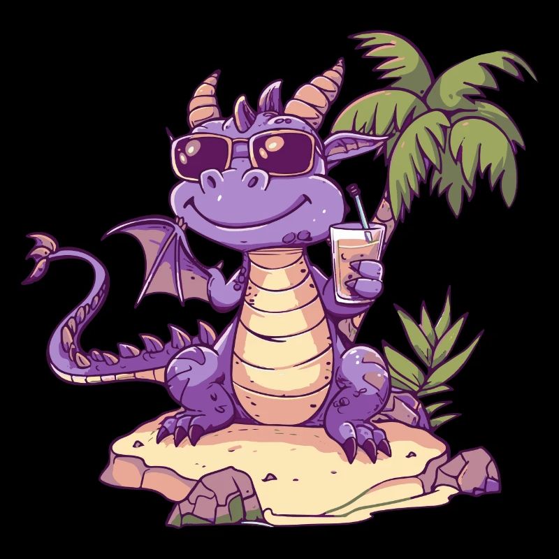 Drache Sommer Urlaub