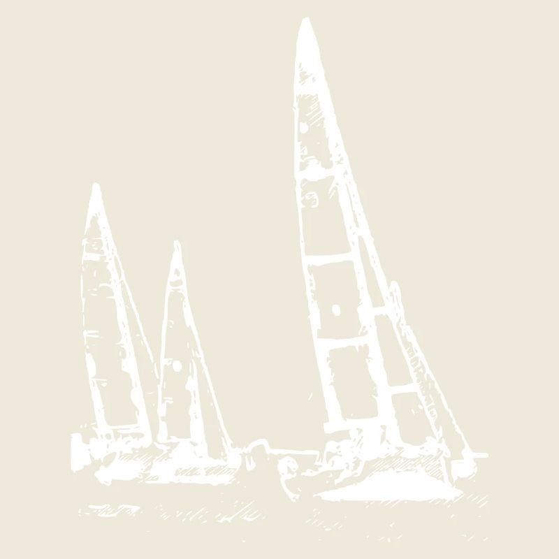 Régate en Bretagne - white