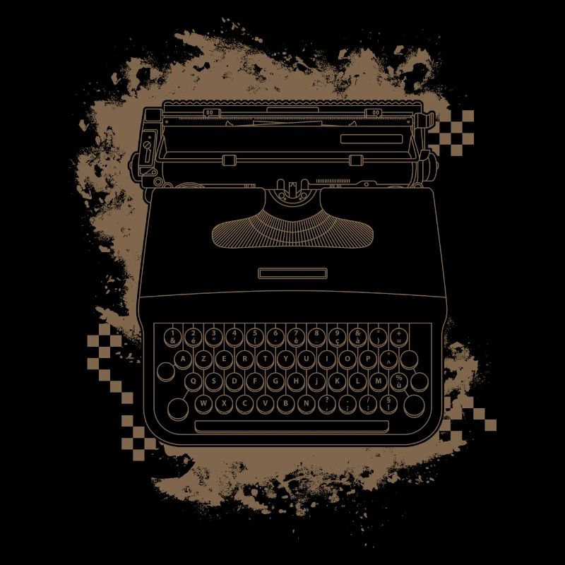 Machine à écrire Azerty