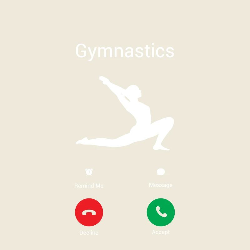 Gymnastique est d’appeler !