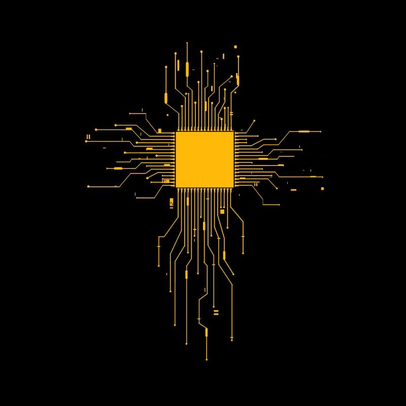 Computer Heart / CPU - Heart