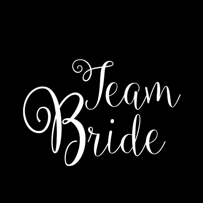 Braut JGA Team Bride poltern Jungesellinnenabschie