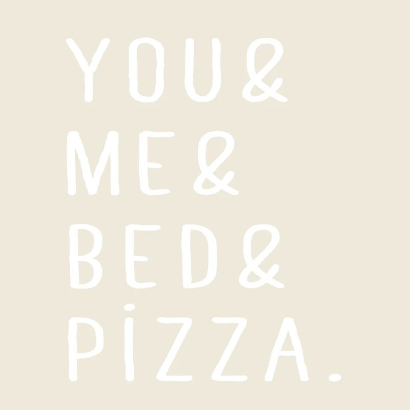 I Love Pizza rapide cadeau couple relation alimentaire