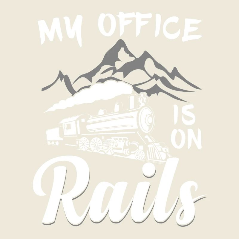 Les trains de chemin de fer - Mon bureau est on Rails