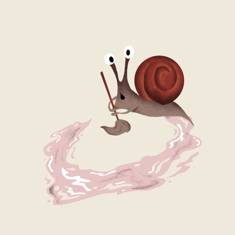 Idiot Snail cadeau