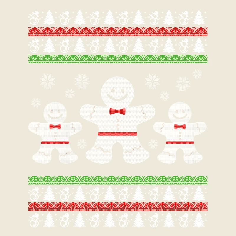 Petits gâteaux de Noël vilain petit cadeau de Noël Pull