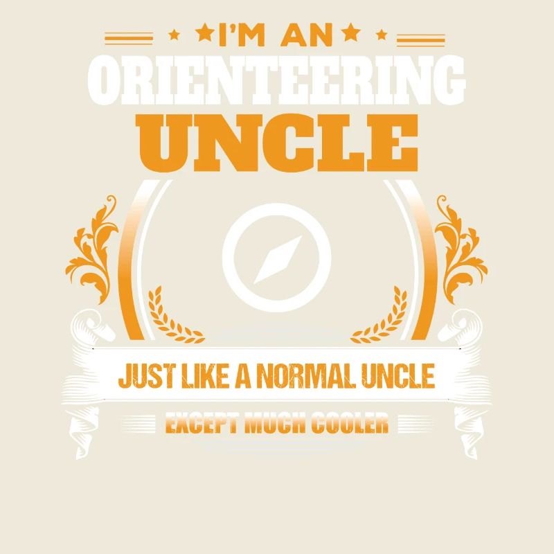 Orienteering Uncle Shirt Gift Idea