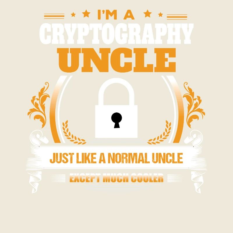 Cryptography Uncle Shirt Gift Idea