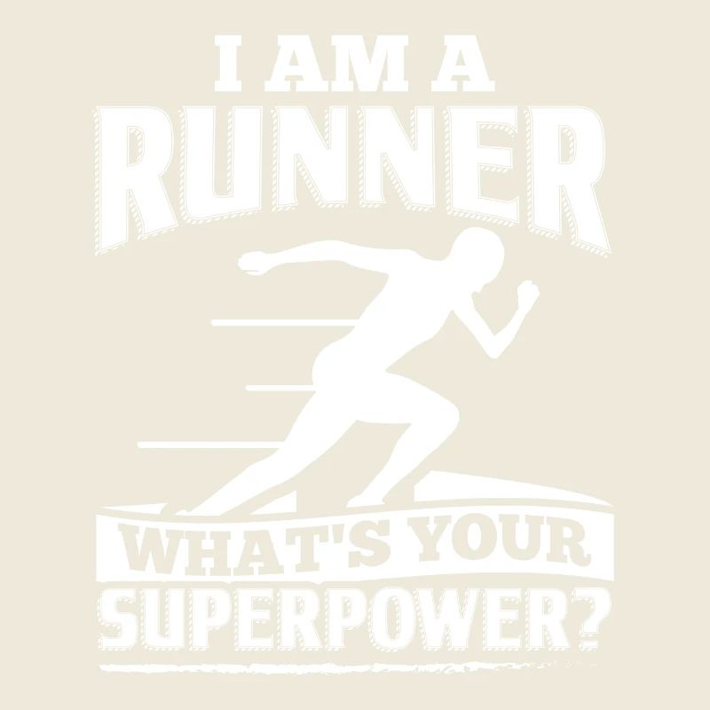 Shirt drôle de course Runner Je suis un