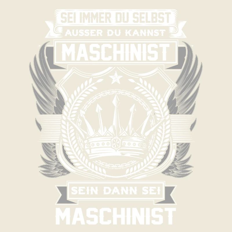 Sei immer du selbst Maschinist Geschenk