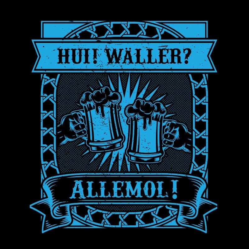 Wäller Bier Motiv PROST GESCHENK