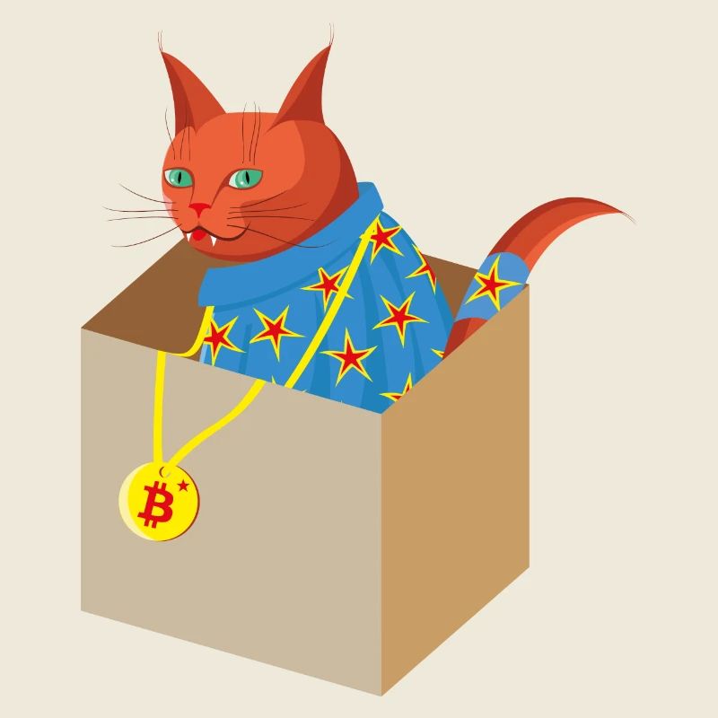 Kater Karl dans la boîte