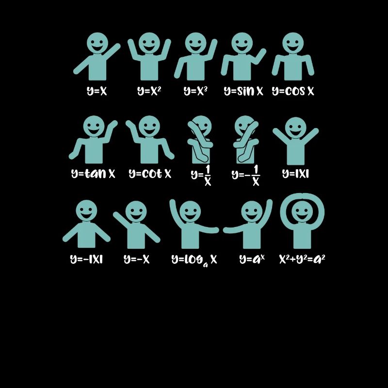 Shirt mathématicien et professeur