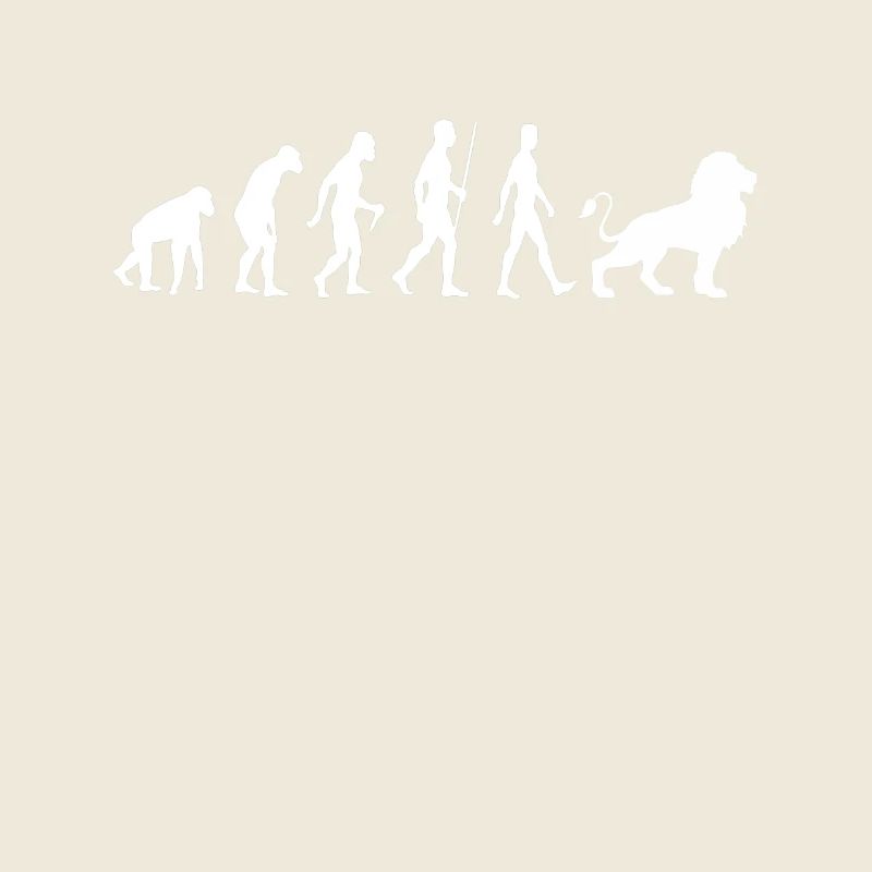 Lion Evolution Lion Head Mane Zoo Gift