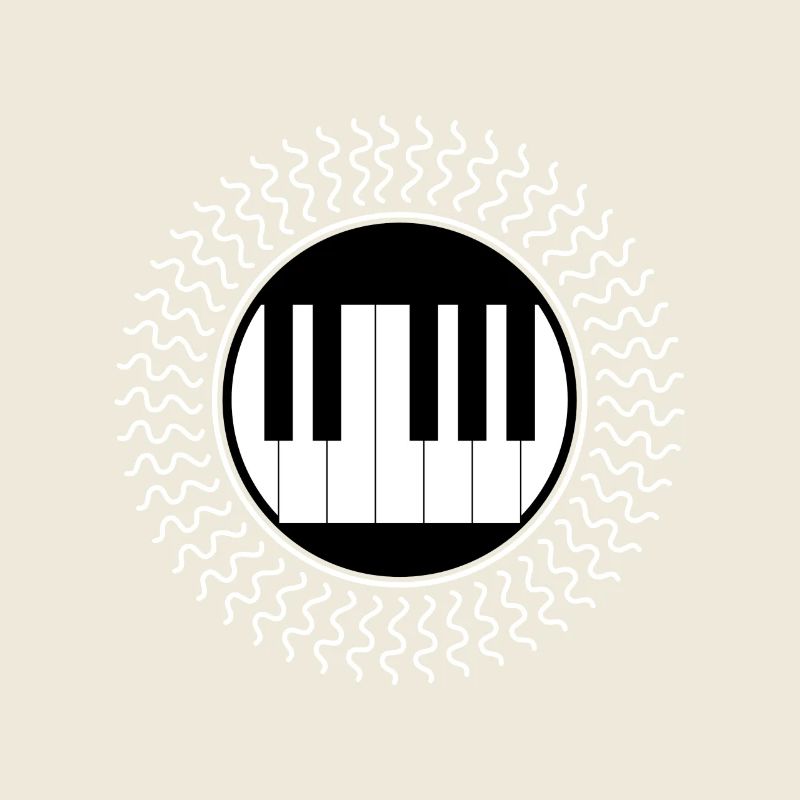 J'aime mes touches de clavier piano
