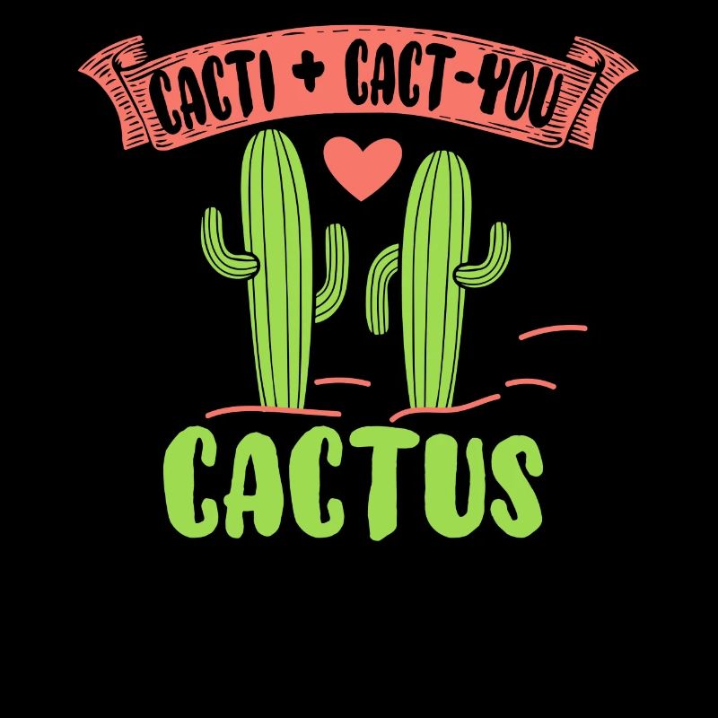 Cactus + Cact-T-shirt avec Cactus