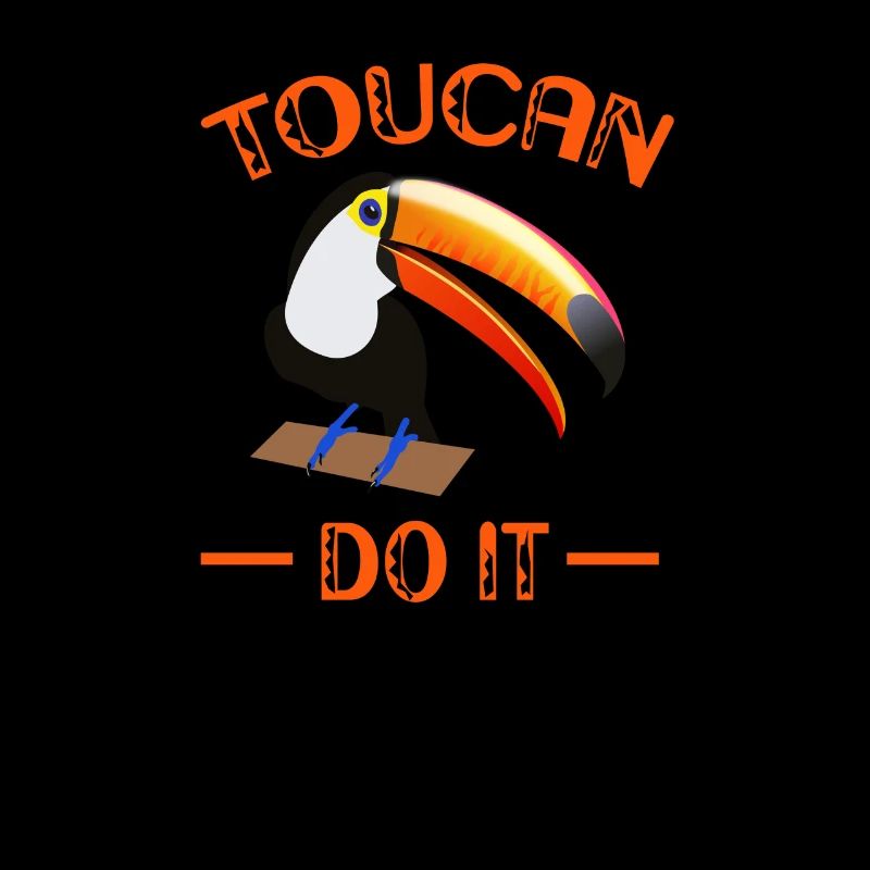 Schönes Toucan do it Motivations Geschenk Shirt