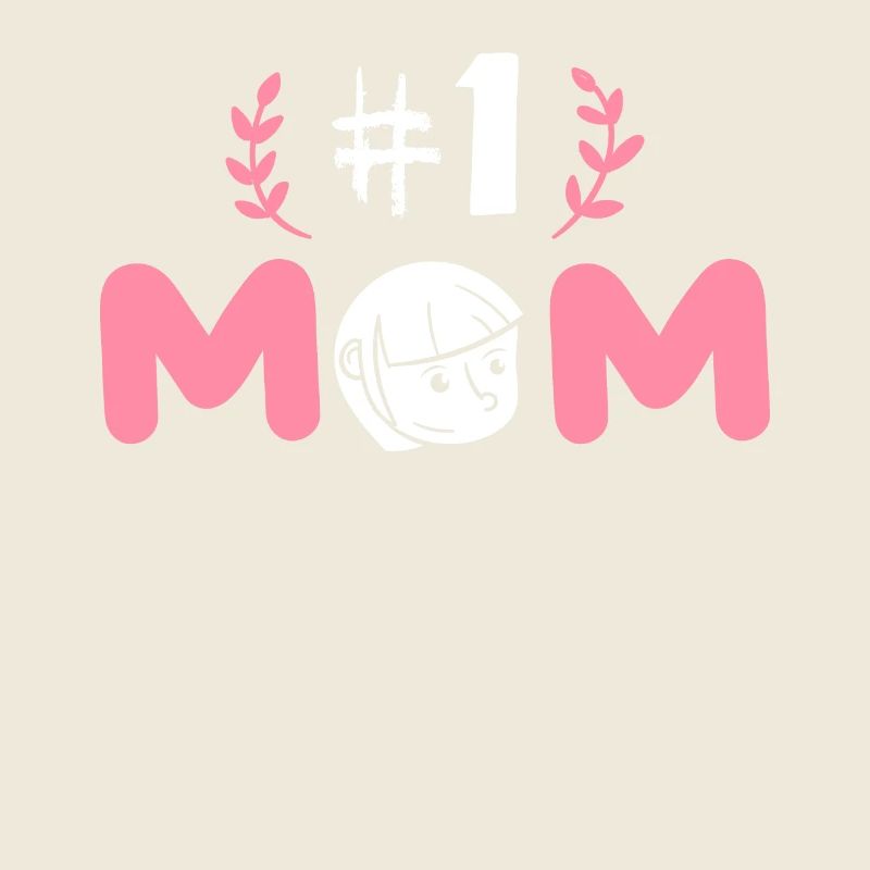 #1 Mom Mutter Muttertag Liebe Geschenk Idee