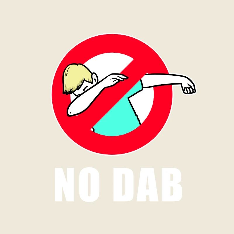 Anti DAB - Stop dabbing lustige Hater Geschenkidee