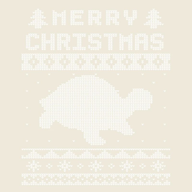 Édition de tortue de Noël laide