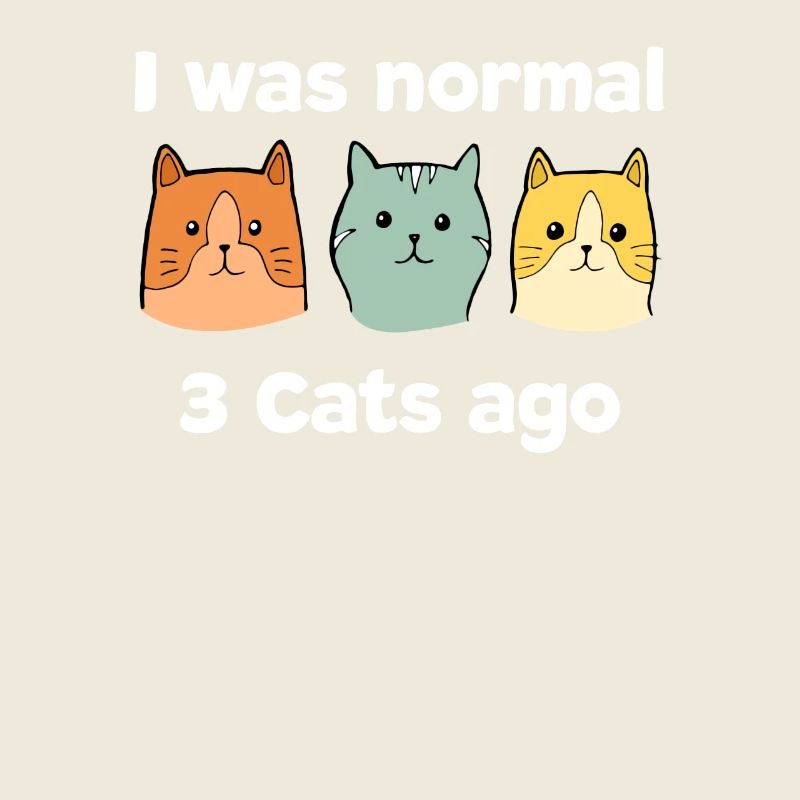 Crazy Cat Type Cat amoureux de chat Meow