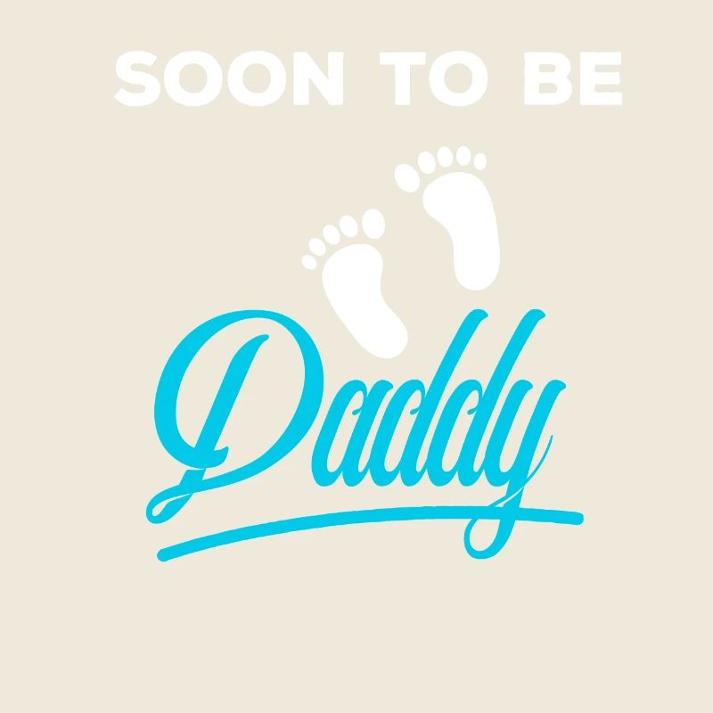 Bientôt père! L'enfant de cadeau de papa Expectant arrive