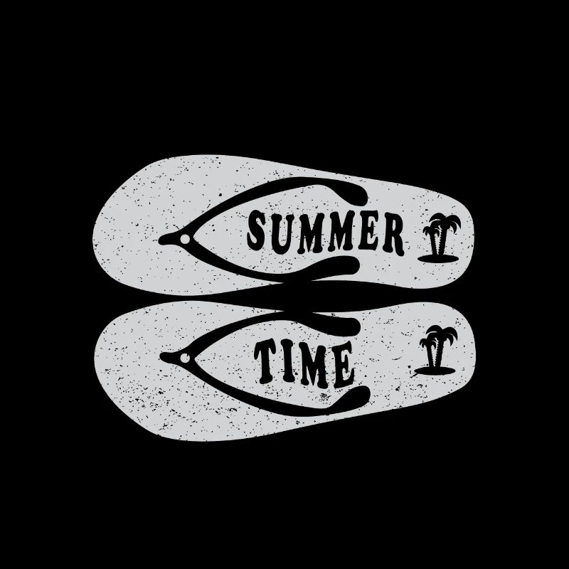 Summer Time Summer Holiday Flip Flop