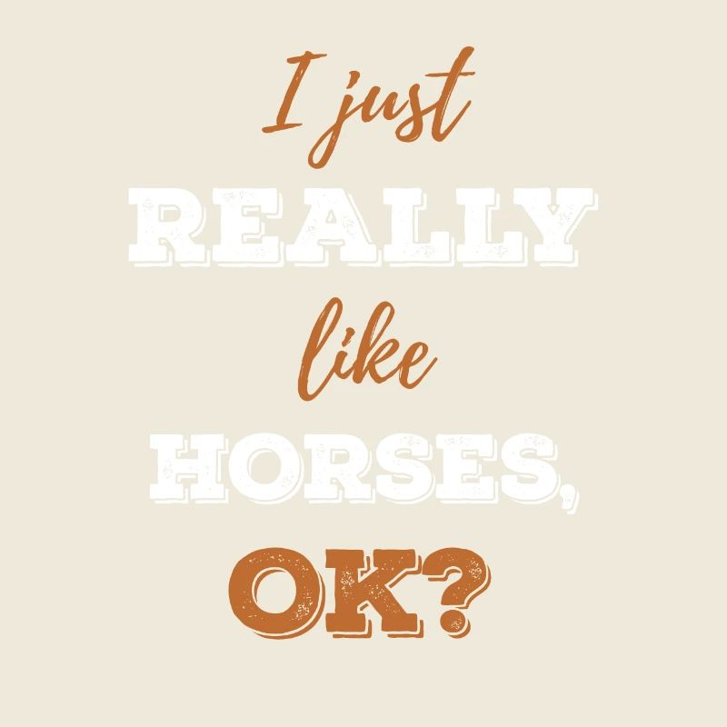 Pferdemädchen Pferdefrau Pferd Geschenkidee