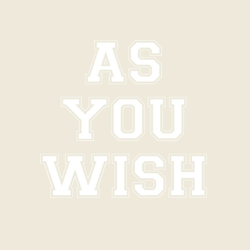 As you wish BDSM Master Slave Slave Sub