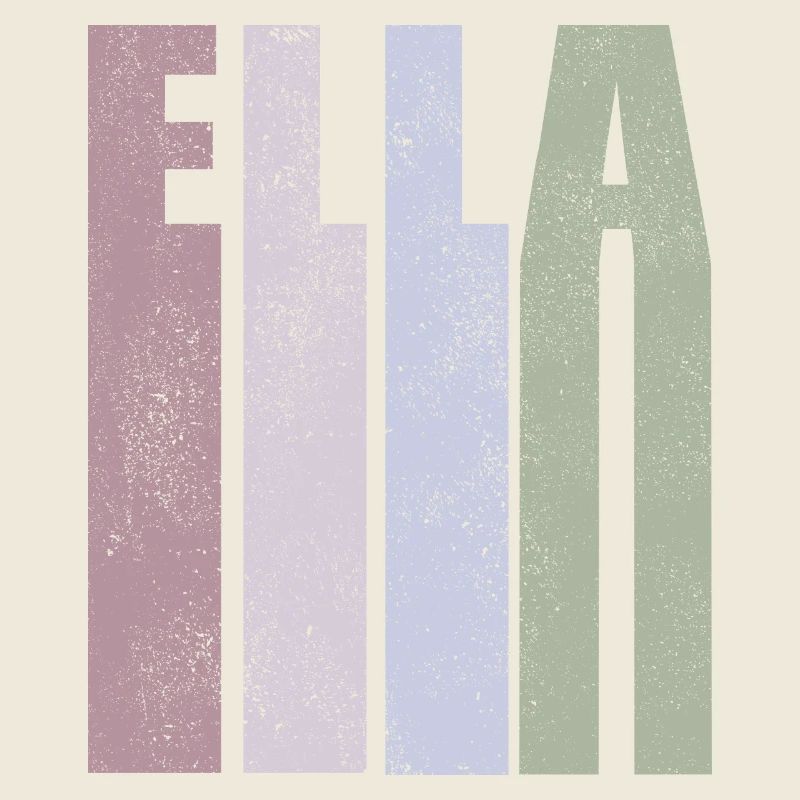 Ella name first name retro style