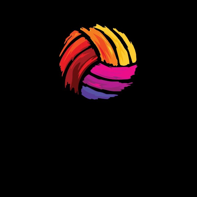 Volleyball coloré