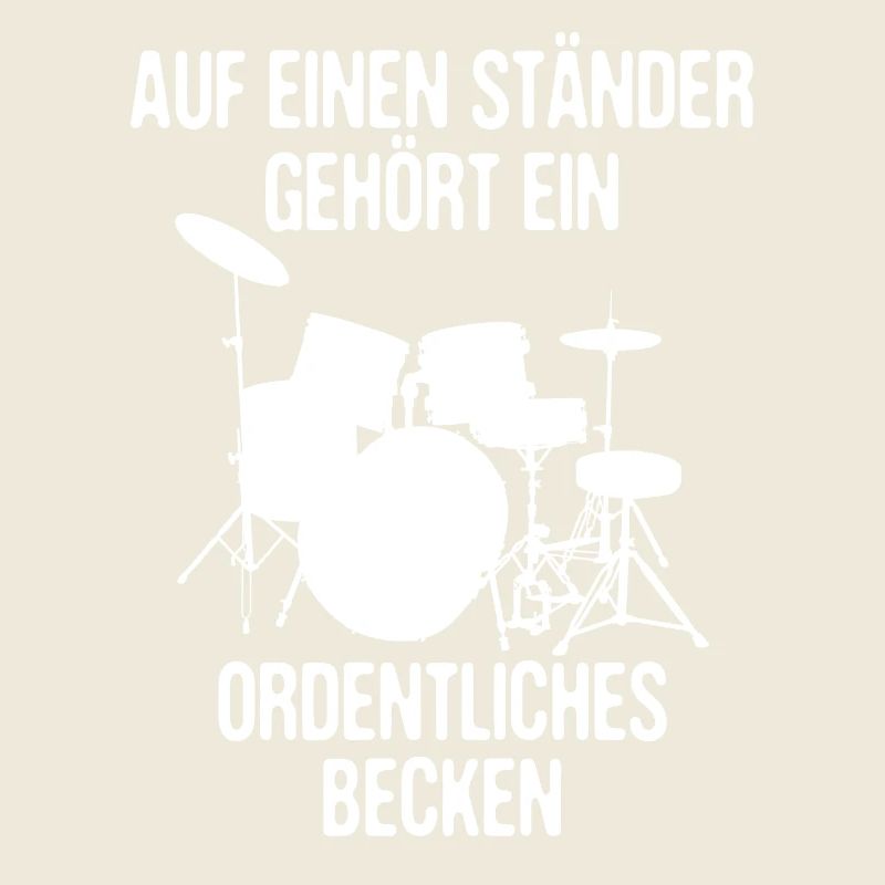 Auf einen Ordentlichen Ständer Gehört Ein Becken