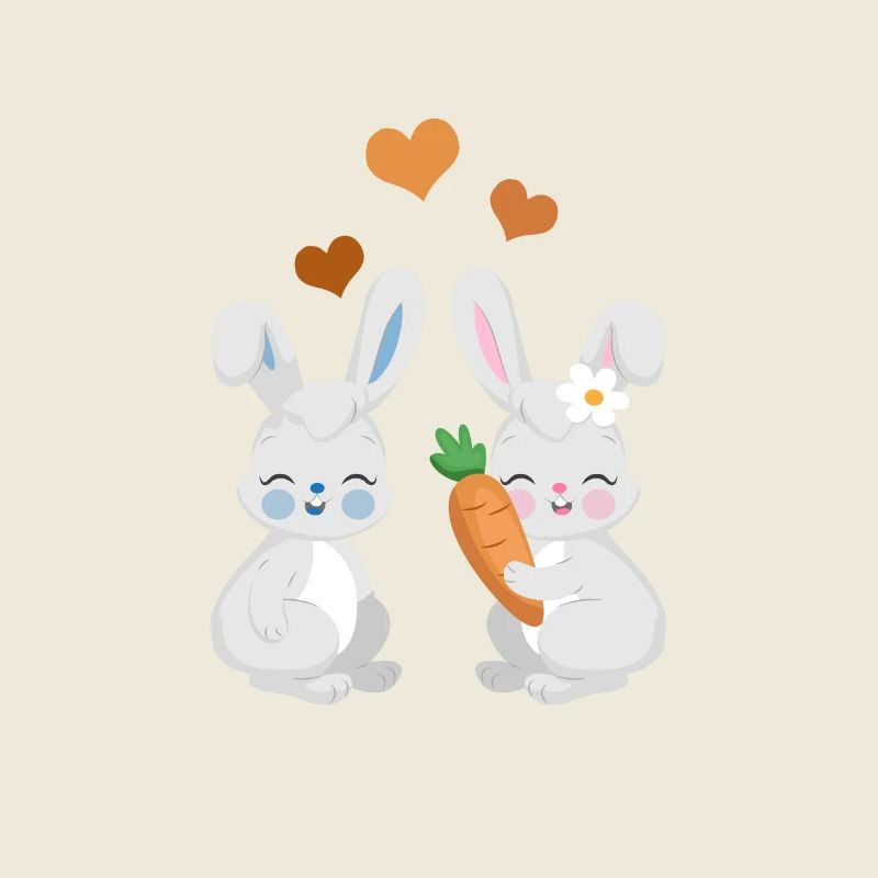 Lapins mignons