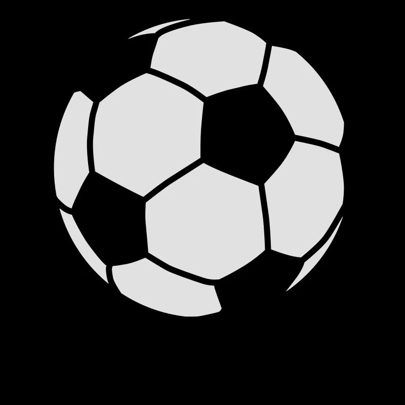 football with shadow / ball with shadow 2c