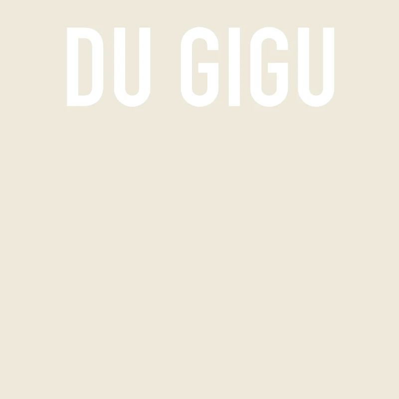 Contraste typographique de Du Gigu