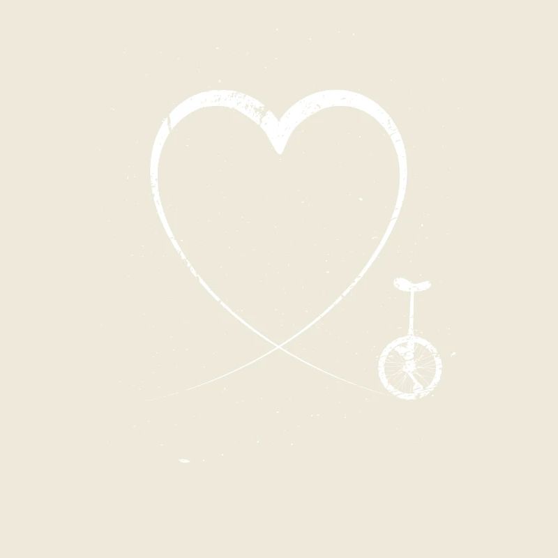 Ich liebe Einradfahren Einrad