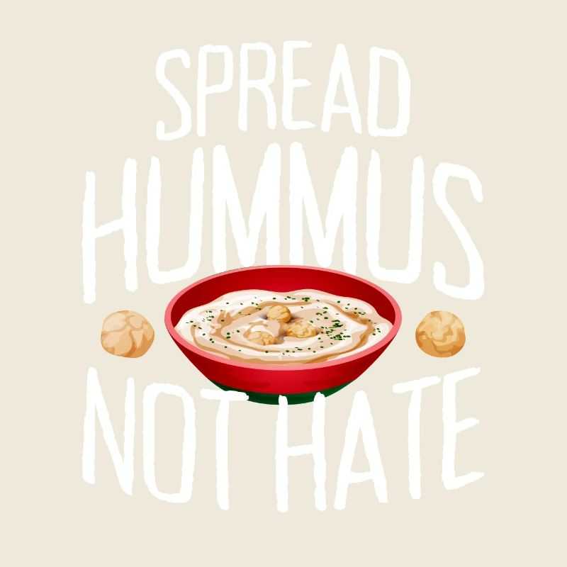 Spread Hummus Not Hate Vegan Gift For Vegans