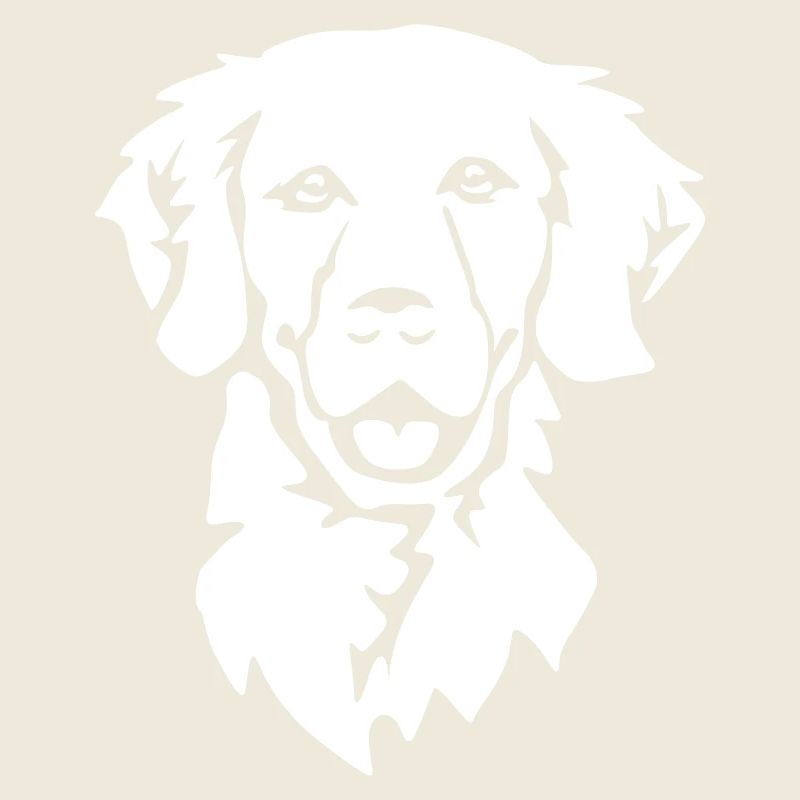 Golden Retriever Kopf "Black Edition"