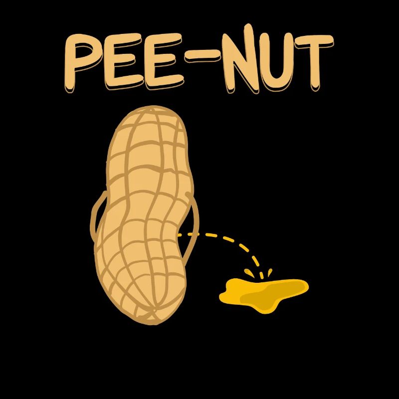 Pee nut - Peanut - Pinkelnde Erdnuss