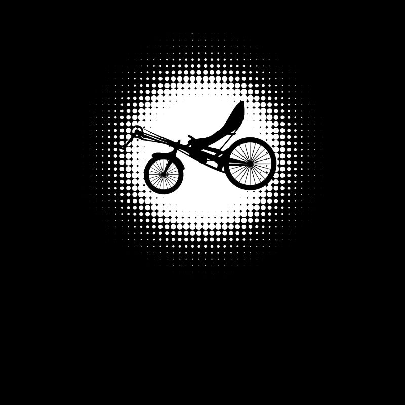 Vélo couché rétro