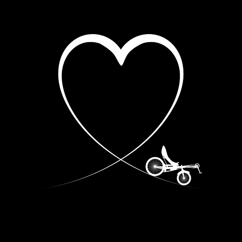 Vélo couché rétro