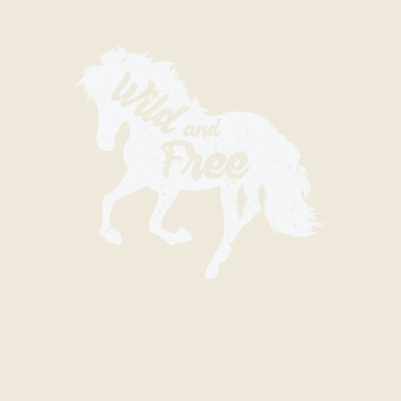Pferd "Wild and Free"
