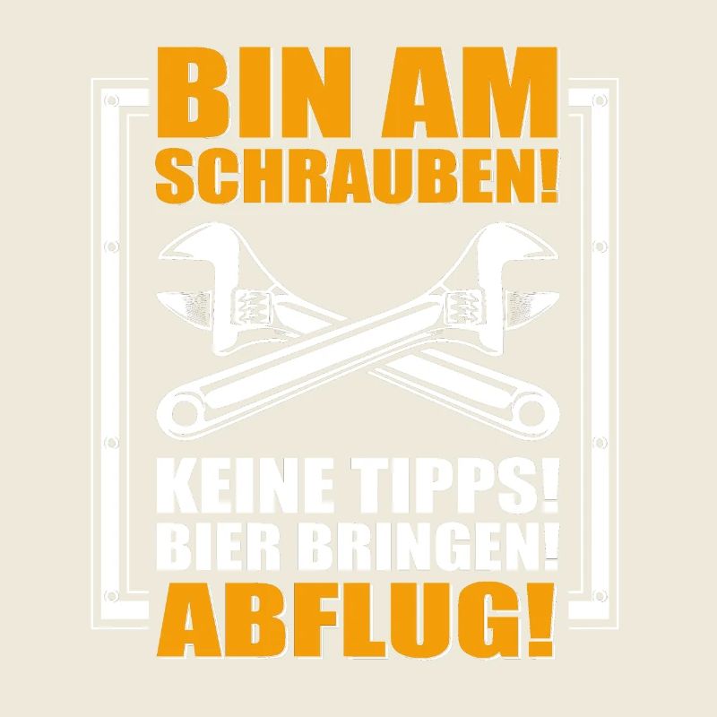 Bin am Schrauben! .. Bier bringen .. Schrauber
