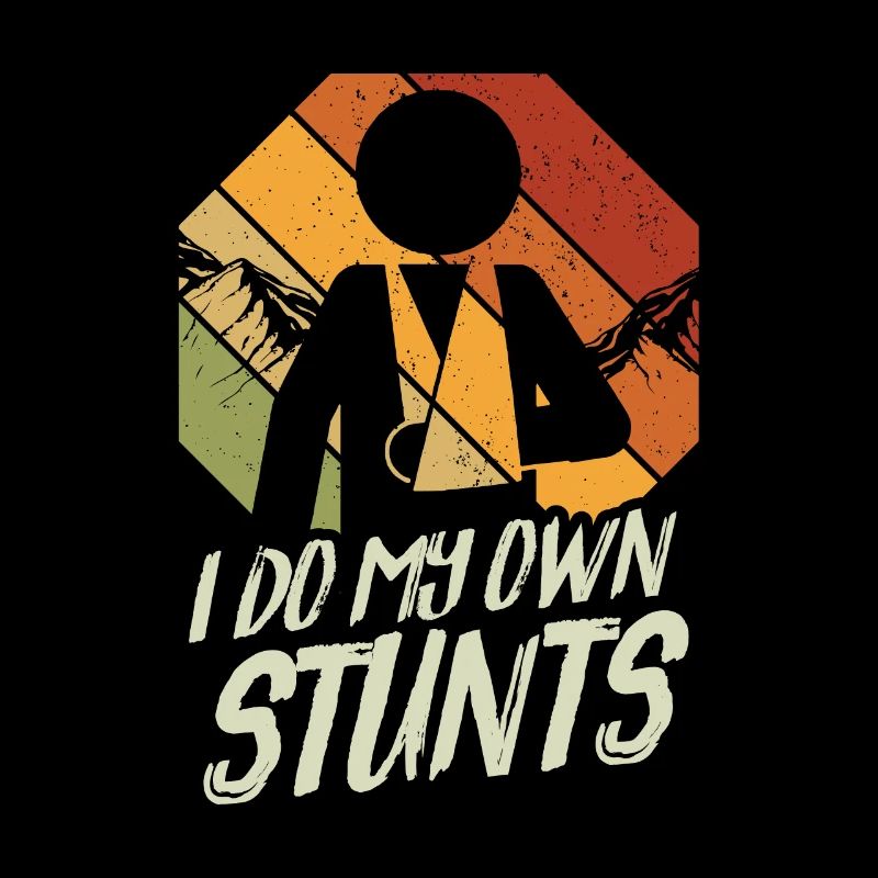 I do my own stunts Sportunfall Unfall