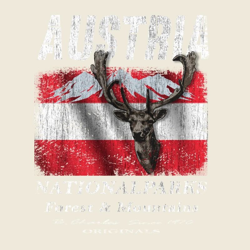 Austria Hirsch Austria Flag Gift