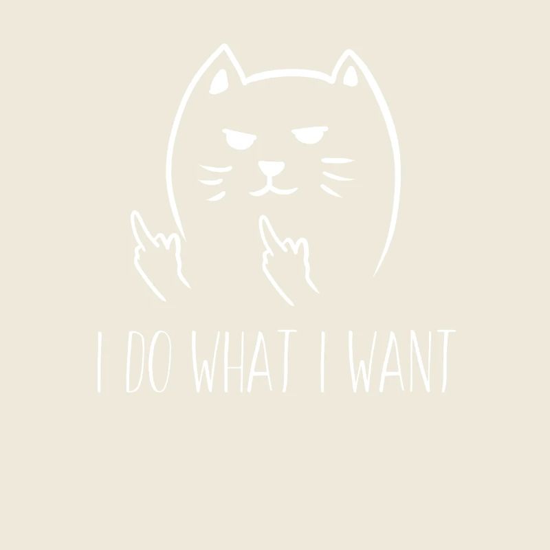 Self-confident cat: freedom without compromise